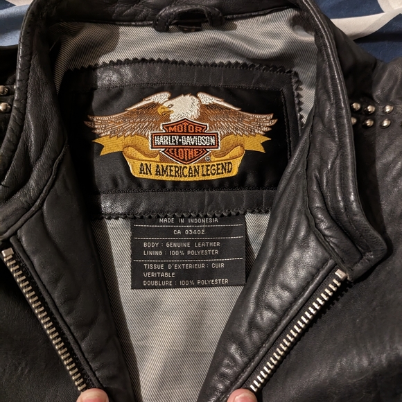 Genuine leather Harley Davidson jacket - Picture 2 of 5
